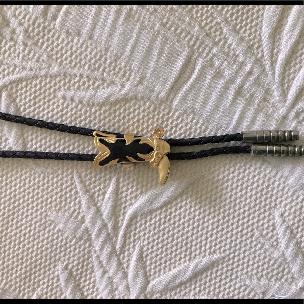 Gold Boot Bolo - Picture 1 of 3